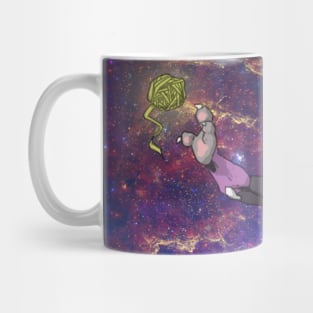 Space explorer cat Mug